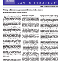 license agreement, Adam Leitman Bailey